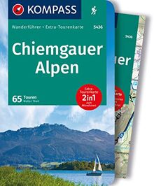 KOMPASS Wanderführer Chiemgauer Alpen, 65 Touren: mit Extra-Tourenkarte, GPX-Daten zum Download