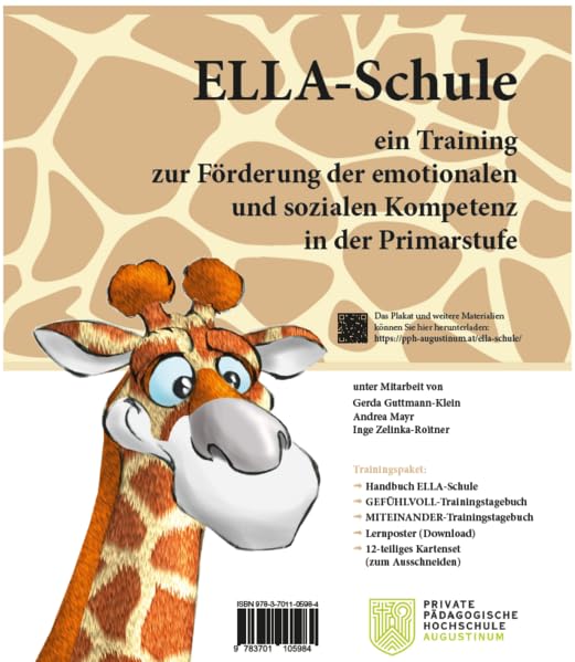 ELLA-Schule. Ein Training zur Förderung der emotionalen und sozialen Kompetenz in der Primarstufe: Trainingspaket besteht aus 1 x Handbuch, 2 x ... Kartenset zum Ausschneiden (3 A4-Blätter)