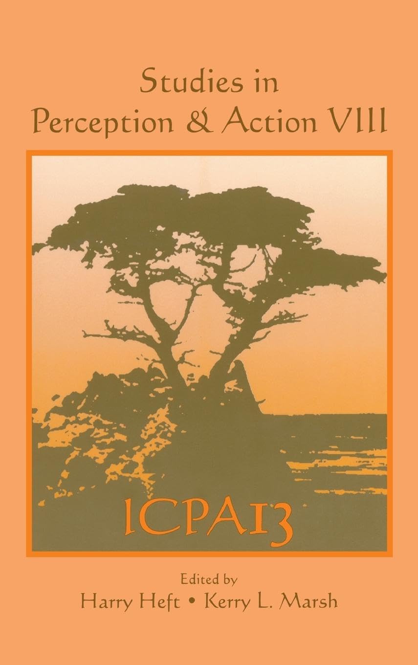 unbekannt Studies In Perception And Action Viii, Thirteenth International Conference On Perception And Action