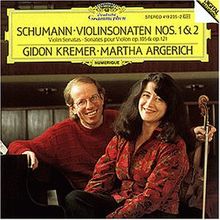 Violinsonaten 1 und 2 von Kremer,Gidon, Argerich,Martha | CD | Zustand sehr gut
