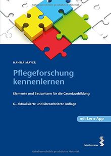 Pflegeforschung kennenlernen Elemente und Basiswissen für die Grundausbildung