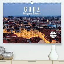 Graz - Metropole der Steiermark (Premium, hochwertiger DIN A2 Wandkalender 2023, Kunstdruck in Hochglanz)