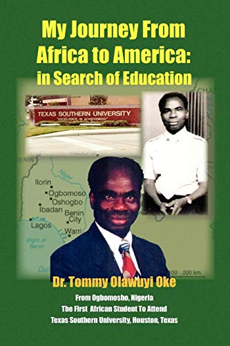 My Journey From Africa to America:: in Search of Education