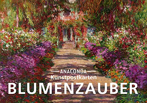 Die Buchhandlung in Oelde hat das Buch Postkarten-Set Blumenzauber: 18 Kunstpostkarten aus hochwertigem Karton. ca. 0,28€ pro Karte (Anaconda Postkarten, Band 44)