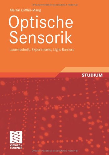 Optische Sensorik - Martin Löffler-Mang Kartoniert (TB)