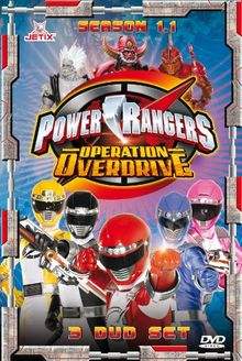 Power Rangers Operation Overdrive Season 1.1 *STEELBOOK* [3 DVDs]