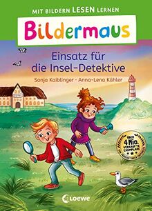 Bildermaus - Einsatz für die Insel-Detektive: Mit Bildern lesen lernen - Ideal für die Vorschule und Leseanfänger ab 5 Jahren - Mit Leselernschrift ABeZeh