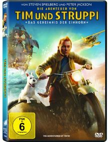 Die Abenteuer von Tim & Struppi - Das Geheimnis der Einhorn von Steven Spielberg | DVD | Zustand gut
