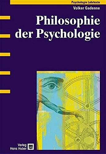 Philosophie der Psychologie - Volker Gadenne Kartoniert (TB)