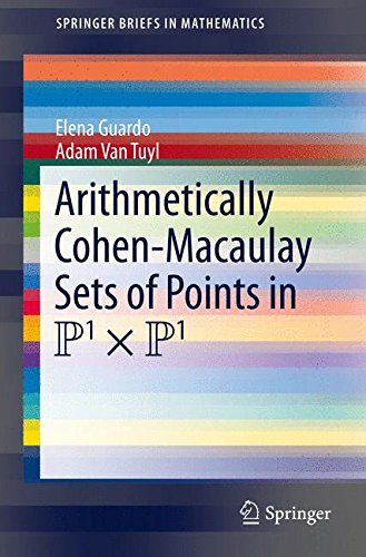 Arithmetically Cohen-Macaulay Sets of Points in P1 x P1 (SpringerBriefs in Mathematics)