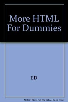 More Html for Dummies