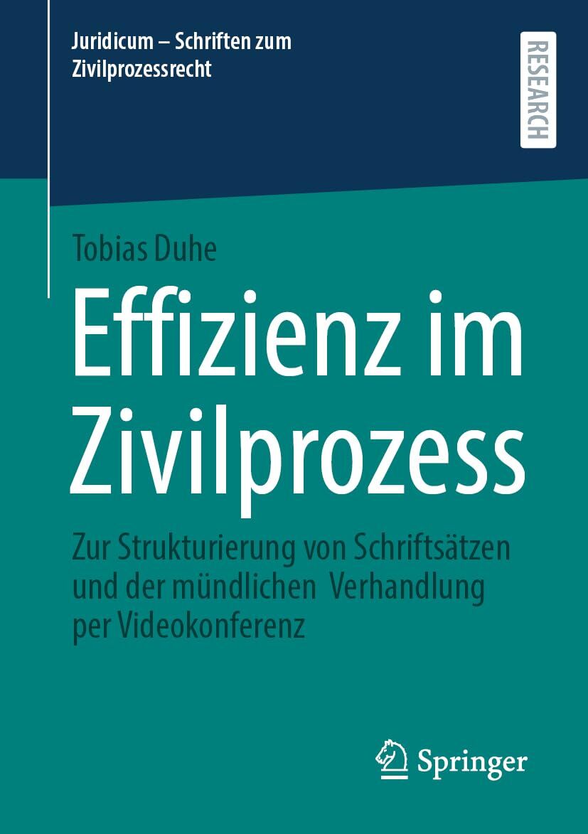 Effizienz im Zivilprozess - Neuware