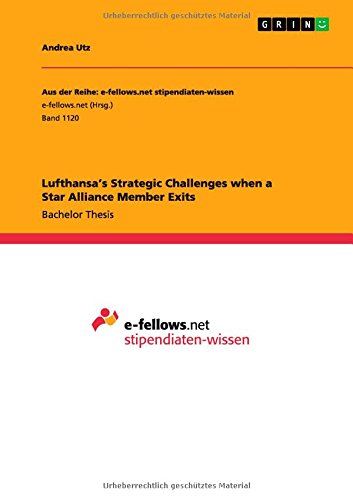 Lufthansa's Strategic Challenges when a Star Alliance Member Exits