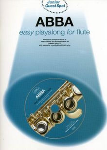 Junior Guest Spot Abba Easy Playalong (Flute) Flt Book/Cd