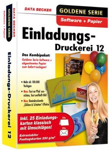Einladungs-Druckerei 12 mit Papier