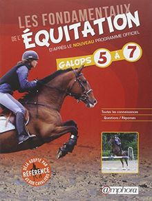 Les fondamentaux de l'équitation : d'après le nouveau programme officiel : galops 5 à 7