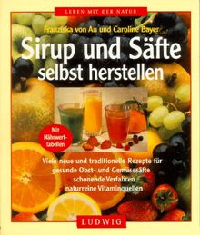 Sirup und Säfte selbst herstellen