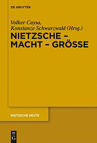 Nietzsche - Macht - Größe: Nietzsche - Philosoph der Größe der Macht oder der Macht der Größe (Nietzsche Heute)