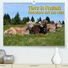 Tiere in Freiheit - Nutztiere auf der Alm (hochwertiger Premium Wandkalender 2024 DIN A2 quer), Kunstdruck in Hochglanz