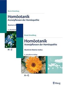 Homöotanik. Arzneipflanzen der Homöopathie. 2 Bände