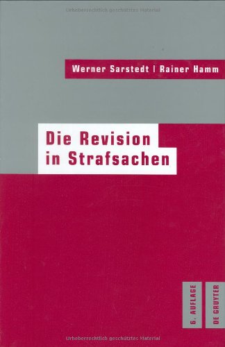 Die Revision in Strafsachen