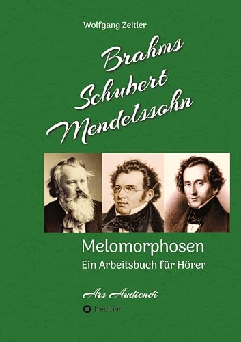 Brahms, Schubert, Mendelssohn: Melomorphosen - Früchte der Musikmeditation, sichtbar gemachte Informationsmatrix ausgewählter Musikstücke, ... von Noten: Ein Arbeitsbuch für Hörer
