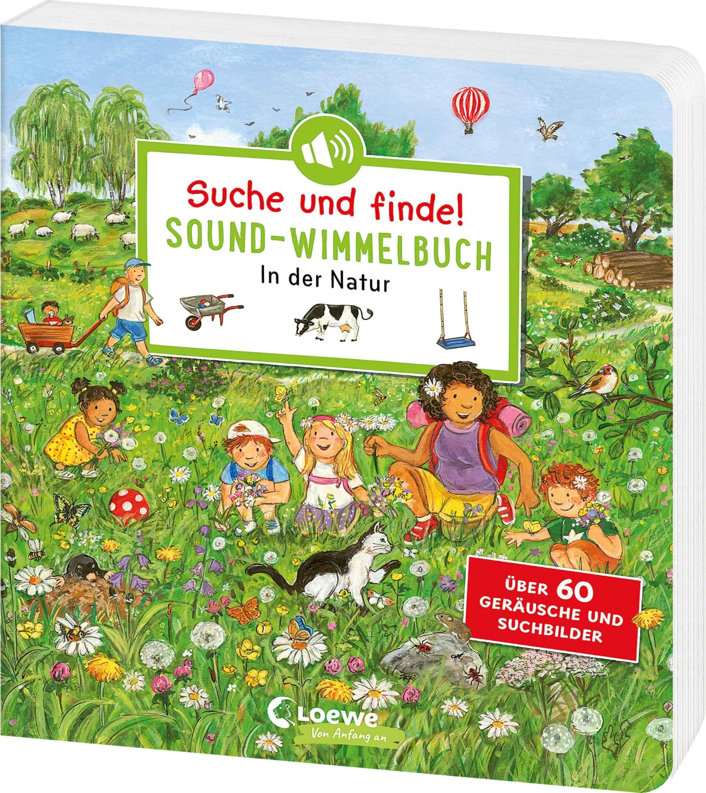 Suche und finde! Sound-Wimmelbuch - In der Natur - Neuware