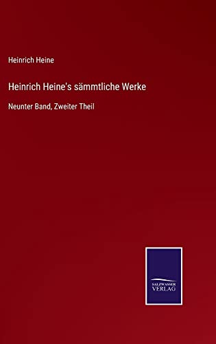 Heinrich Heine's sämmtliche Werke: Neunter Band, Zweiter Theil