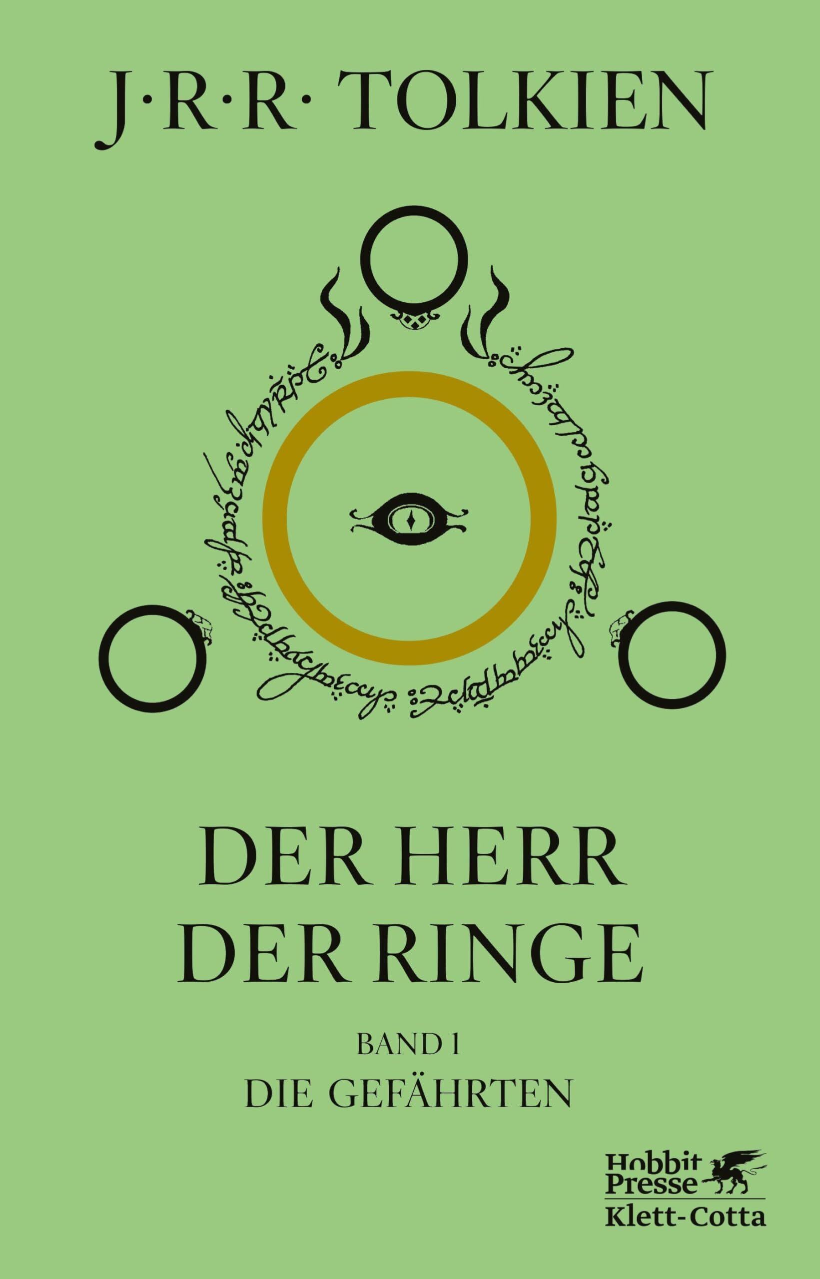 Tolkien, J. R. R.: Der Herr der Ringe. Bd. 1 -  Die Gefährten (Der Herr der Ringe. Ausgabe in neuer Übersetzung und Rechtschreibung, Bd. 1)