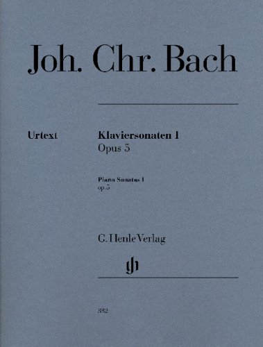 Klaviersonaten op5 - Johann Christian - Klaviersonaten Band I op 5 Bach Kartoniert (TB)