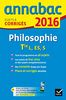 Philosophie Tle séries L, ES, S : Sujets et corrigés
