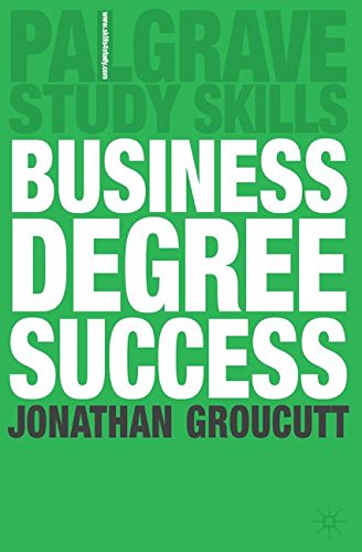 Business Degree Success - Jonathan Groucutt Kartoniert (TB)