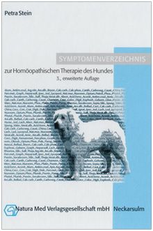 Symptomenverzeichnis zur Homöopathischen Therapie des Hundes