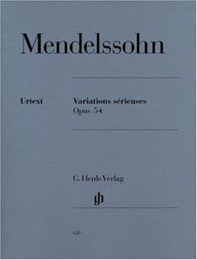 Variations sérieuses op 54. Klavier