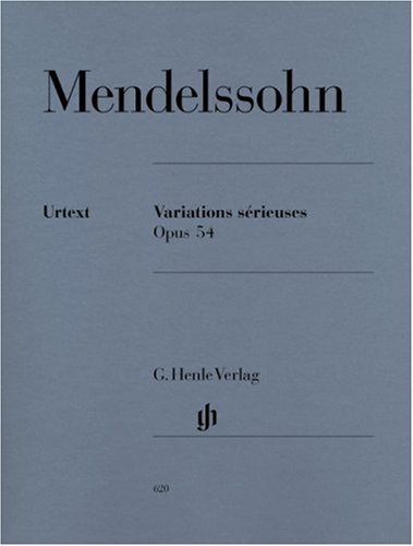 Variations sérieuses op 54. Klavier
