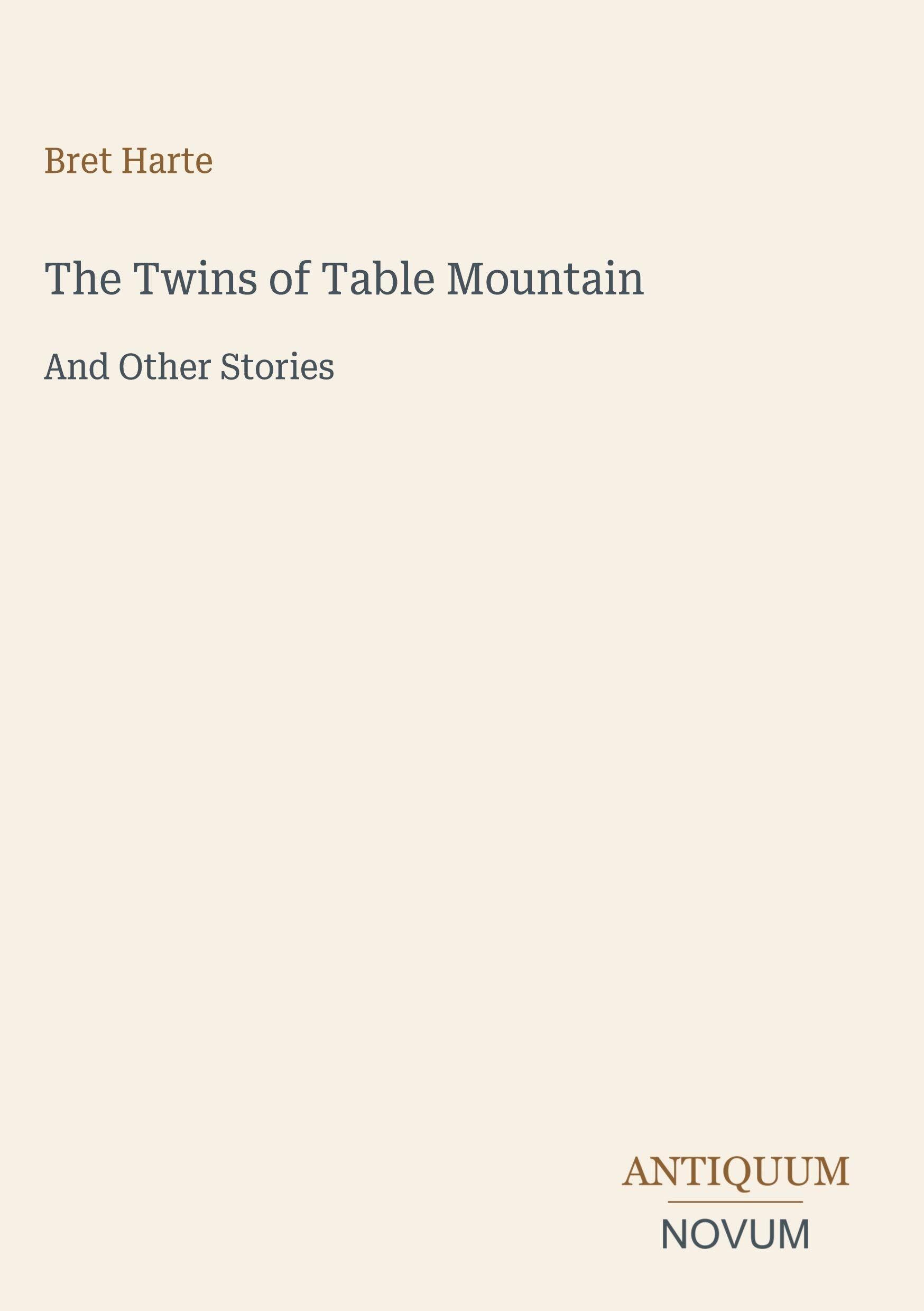 The Twins of Table Mountain