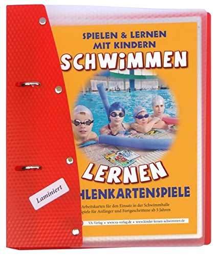Schwimmen lernen 5: laminierte Zahlenkartenspiele (Schwimmen lernen - laminiert)