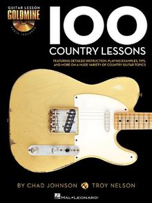 100 Country Lessons: Guitar Lesson Goldmine Series
