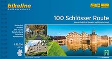 100 Schlösser Route: Herrschaftlich Radeln im Münsterland, 1.097 km, 1:75.000, wetterfest/reißfest, GPS-Tracks Download, LiveUpdate (Bikeline Radtourenbücher)