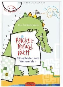 Krickel-Krakel-Buch. Rätselbilder zum Weitermalen