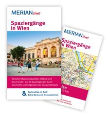 Spaziergänge in Wien: MERIAN live! - Mit Kartenatlas im Buch und Extra-Karte zum Herausnehmen von Buchas, Gabriele | Buch | Zustand gut