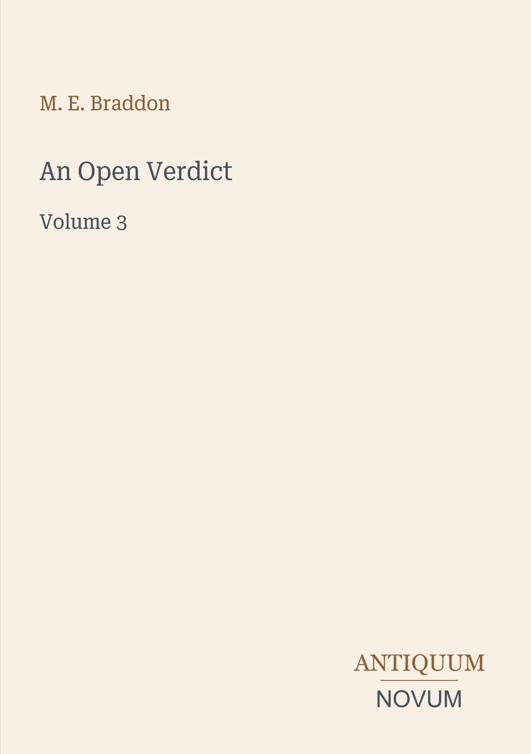 An Open Verdict