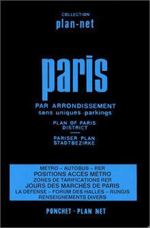 Plan de Ville: Paris Par Arrondissement