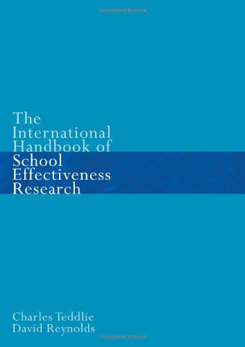 The International Handbook of School Effectiveness Research