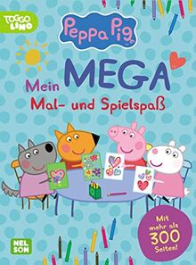 Peppa: Mein MEGA Malspaß: Kinderbeschäftigung ab 3 (Peppa Pig)