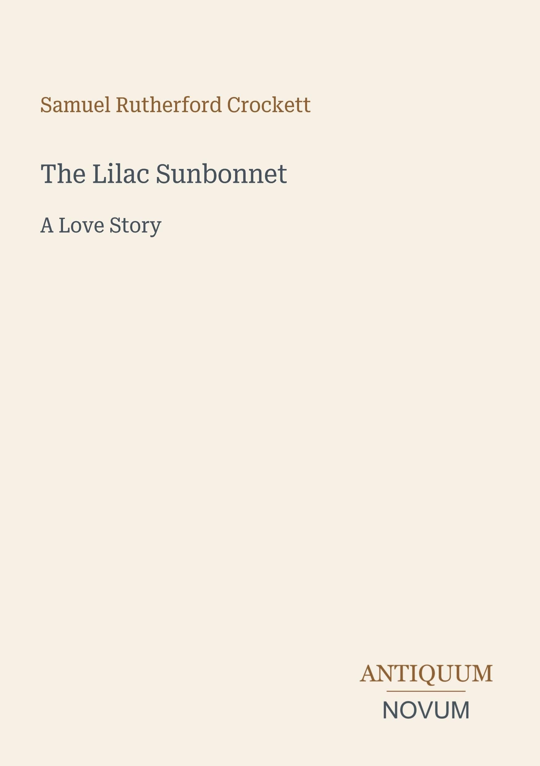 The Lilac Sunbonnet