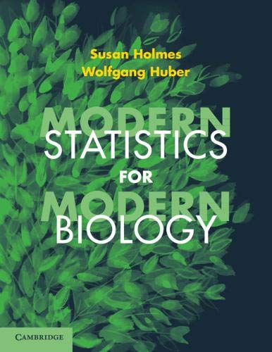 Susan Holmes Modern Statistics For Modern Biology