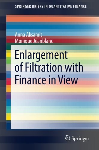 Enlargement of Filtration with Finance in View (SpringerBriefs in Quantitative Finance)