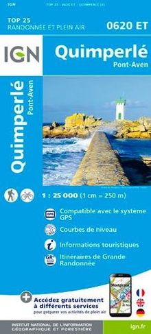 Quimperlé Pont 1:25 000