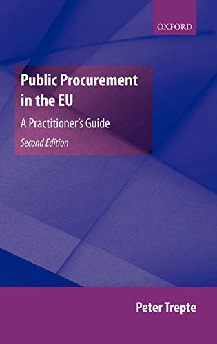 Public Procurement in the EU: A Practitioner's Guide